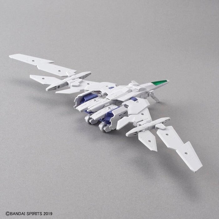 Bandai Gundam 30MM 1/144 EVA Vehicle Air Fighter White Model Kit