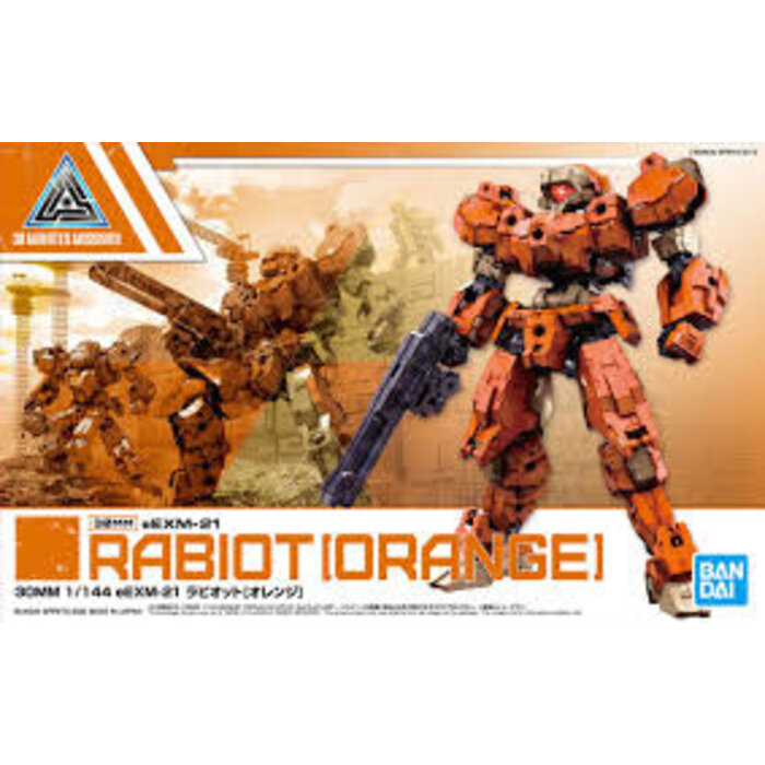 Bandai Gundam 30MM eEXM-21 Rabiot Orange Model Kit 24