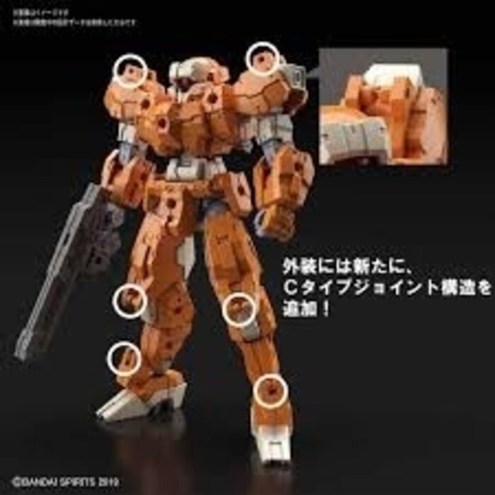 Bandai Gundam 30MM eEXM-21 Rabiot Orange Model Kit 24