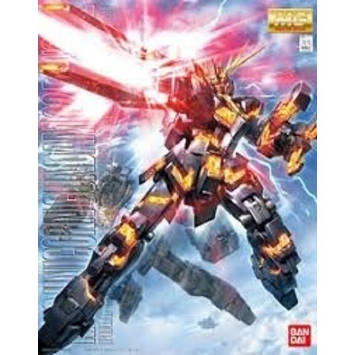 Bandai Gundam MG 1/100 Unicorn Gundam 2 Banshee Model Kit 18cm