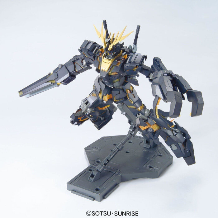 Bandai Gundam MG 1/100 Unicorn Gundam 2 Banshee Model Kit 18cm