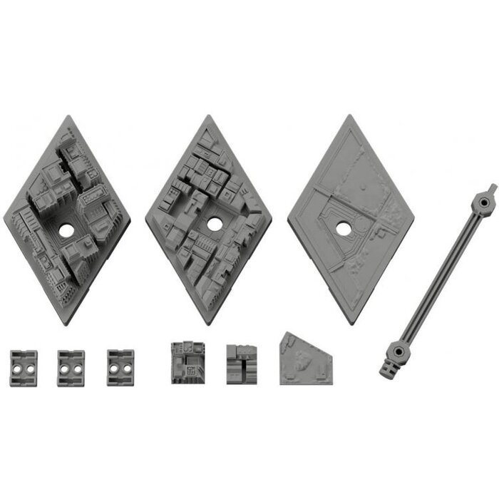 Bandai Gundam Customize Scene Base 04 Landscape Version Model Kit
