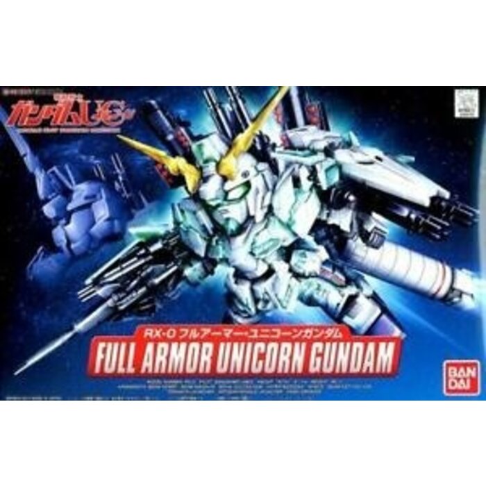 Bandai Gundam SD BB 390 RX-0 Full Armor Unicorn Gundam Model Kit 390