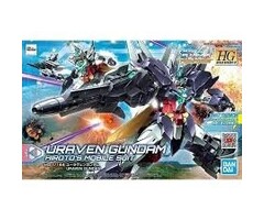 Bandai Gundam HGBD-R 1/1447 Uraven Gundam Hiroto's Mobile Suit Model Kit 023