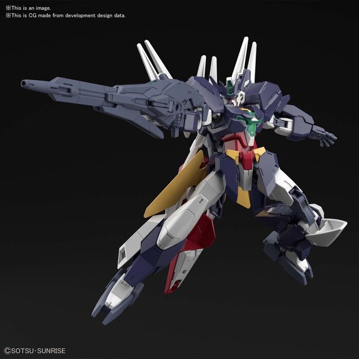 Bandai Gundam HGBD-R 1/1447 Uraven Gundam Hiroto's Mobile Suit Model Kit 023