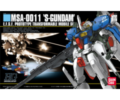 Bandai Gundam HGUC 1/144 MSA-0011 S-Gundam Model Kit 023