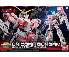 Bandai Gundam MS Mega Size Unicorn Gundam Destroy Mode 1/48 Model Kit