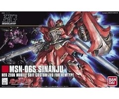 Bandai Gundam HGUC 1/144 Sinanju Model Kit 13cm 116