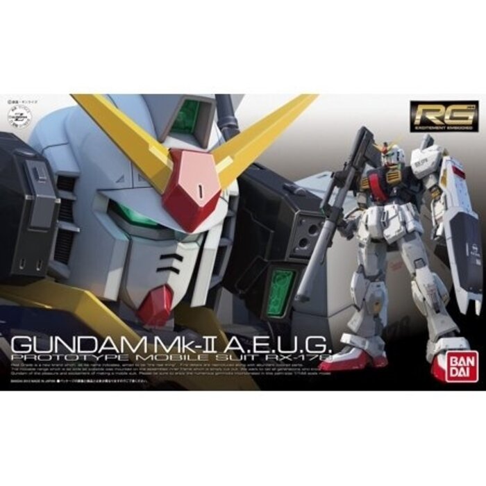 Bandai Gundam RG 1/144 RX-178 Gundam MK-II Model Kit 13cm 08