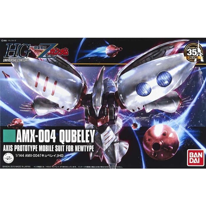 Bandai Gundam HGUC 1/144 AMX-004 Quebeley Model Kit 13cm 195
