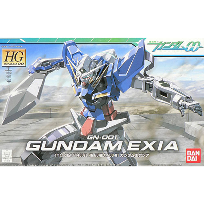 Bandai Gundam HG 1/144 Exia Model Kit 13cm 01