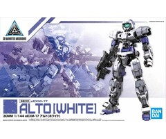 Bandai Gundam 30MM 1/144 eEXM17 Alto White Model Kit 01