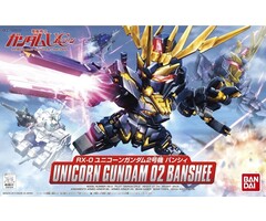Bandai Gundam BB Gundam Unicorn 02 Banshee Model Kit 380