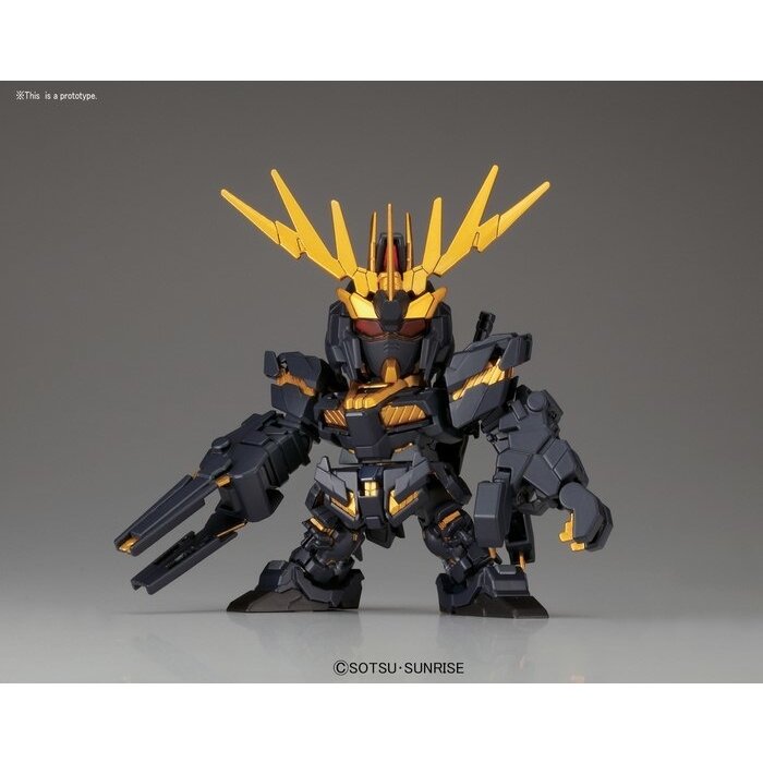 Bandai Gundam BB Gundam Unicorn 02 Banshee Model Kit 380