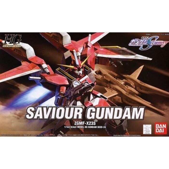 Bandai Gundam HG 1/144 Saviour Gundam ZGMF-X23S Model Kit 24