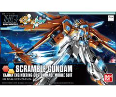 Bandai Gundam HG BF 1/144 Scramble Gundam Yajima Engeneering Model Kit 047