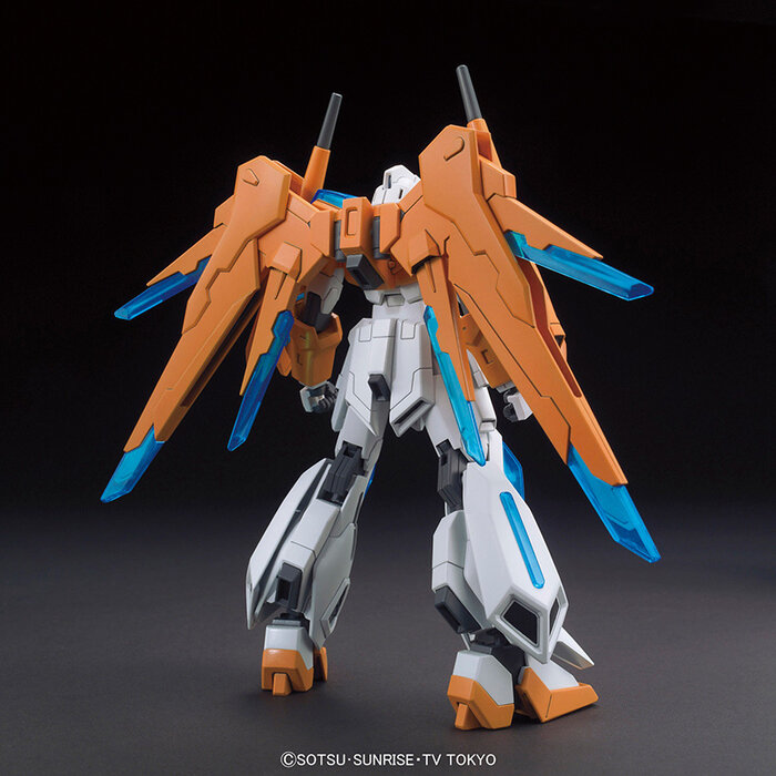 Bandai Gundam HG BF 1/144 Scramble Gundam Yajima Engeneering Model Kit 047