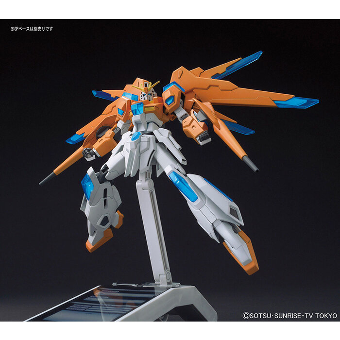 Bandai Gundam HG BF 1/144 Scramble Gundam Yajima Engeneering Model Kit 047