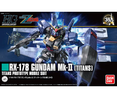 Bandai Gundam HGUC 1/144 RX-178 Gundam MK-II Titans Model Kit 194