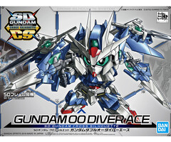 Bandai Gundam SD Cross Silhouette 00 Diver Ace Model Kit 06