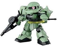 Bandai Gundam SD Cross Silhouette Zaku 2 Model Kit 8cm 04