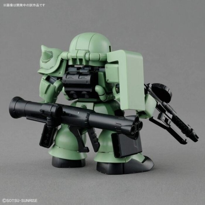 Bandai Gundam SD Cross Silhouette Zaku 2 Model Kit 8cm 04