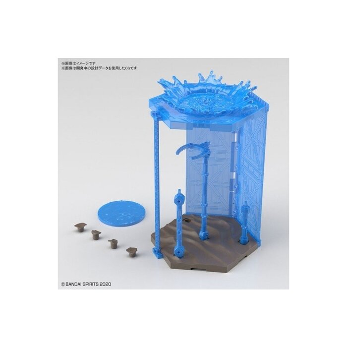Bandai Gundam Customize Scene Base (Water Field Version) 05