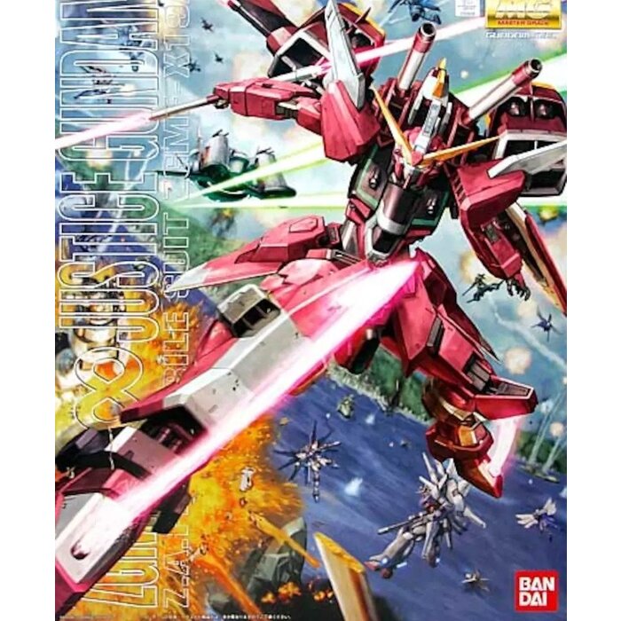 Bandai Gundam MG 1/100 Justice Gundam ZGMF-X19A Z.A.F.T Model Kit