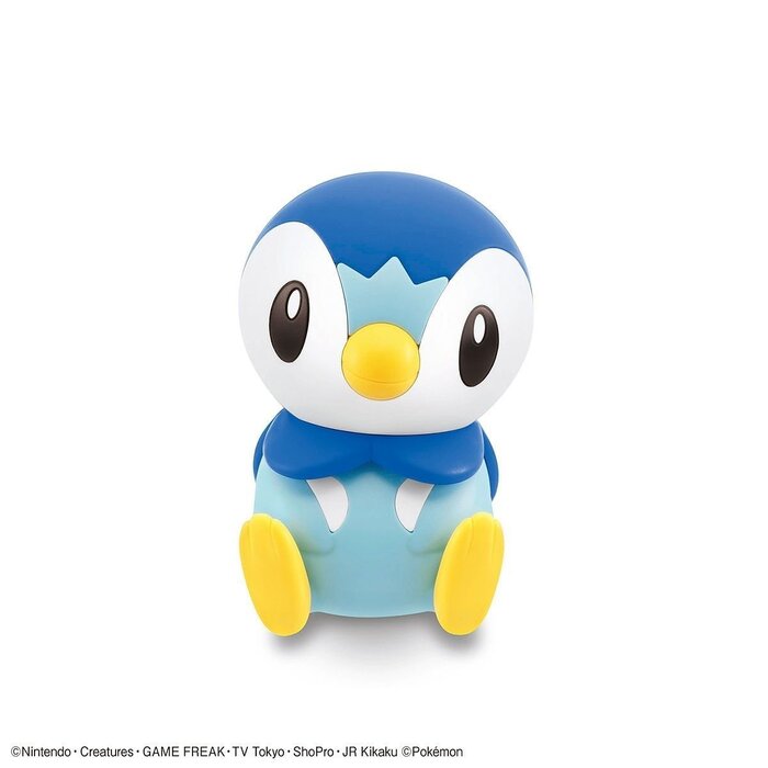 Bandai Pokemon Plamo Piplup 06 Collection Quick Model Kit