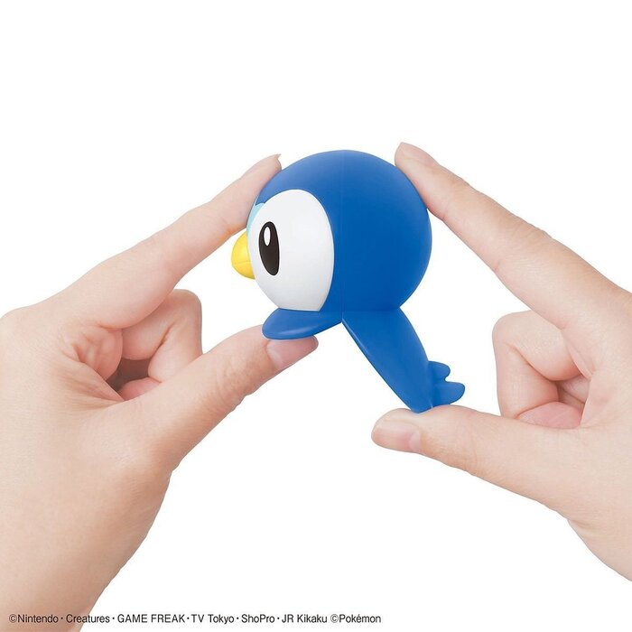 Bandai Pokemon Plamo Piplup 06 Collection Quick Model Kit