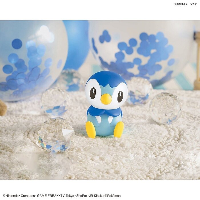 Bandai Pokemon Plamo Piplup 06 Collection Quick Model Kit