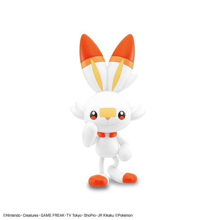 Bandai Pokemon Plamo Scorbunny 05 Collection Quick Model Kit