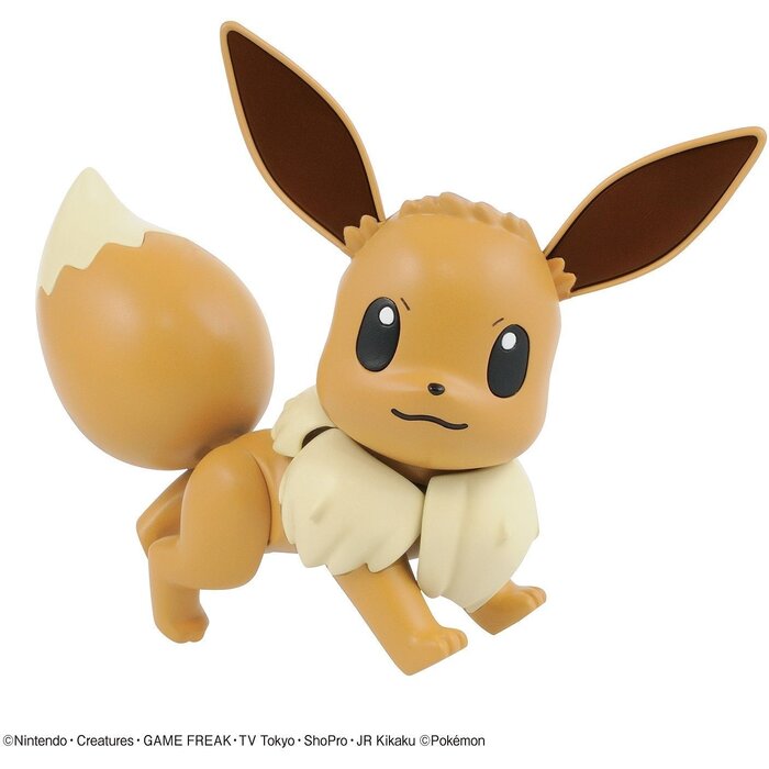 Bandai Pokemon Plamo Eevee 42 Model Kit