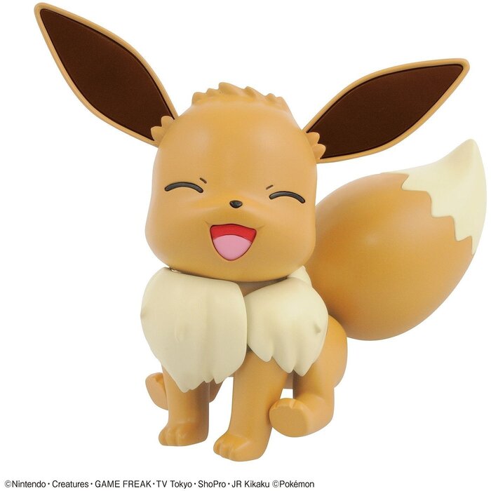 Bandai Pokemon Plamo Eevee 42 Model Kit