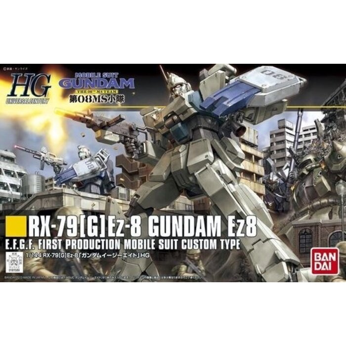 Bandai Gundam HG 1/144 RX-79 G Ez-8 Model Kit 155