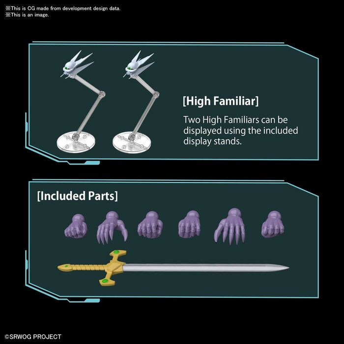 Bandai Gundam HG Cybaster Model Kit