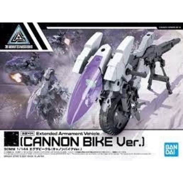 Bandai Gundam 30MM 1/144 Extended Armament Vehicle Cannon Bike Model Kit 09