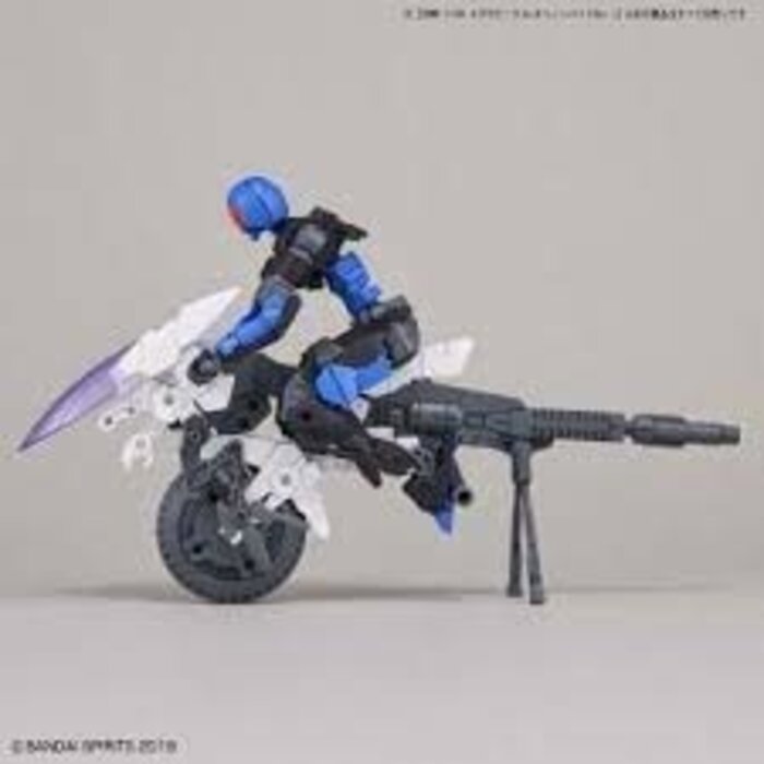 Bandai Gundam 30MM 1/144 Extended Armament Vehicle Cannon Bike Model Kit 09