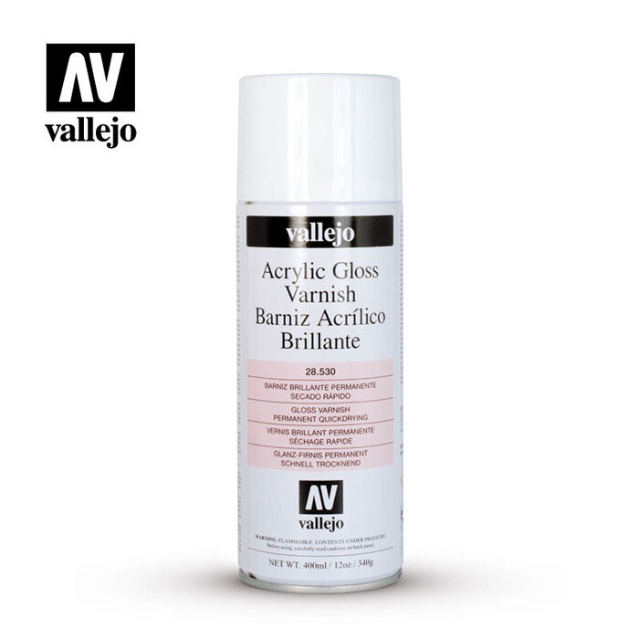 Vallejo Gundam Aerosol Acrylic Gloss Varnish 400ml