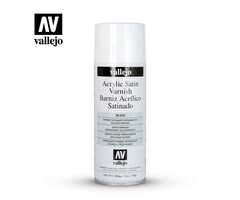 Vallejo Gundam Aerosol Acrylic Satin Varnish Spray 400ml