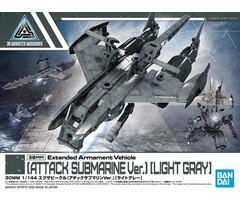 Bandai Gundam 1/144 Extended Armament Vehicle Submarine Grey 30mm 05 Model Kit