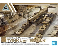 Bandai Gundam 30mm 1/144 Extended Armament Vehicle Tank Ver Brown Model Kit