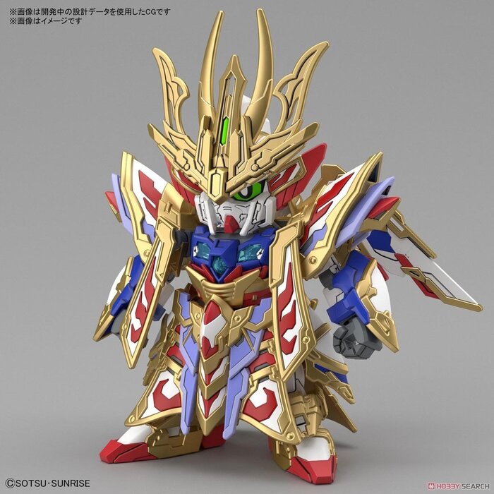 Bandai Gundam SDWH Heroes Cao Cao Wing Gundam Style Model Kit 08
