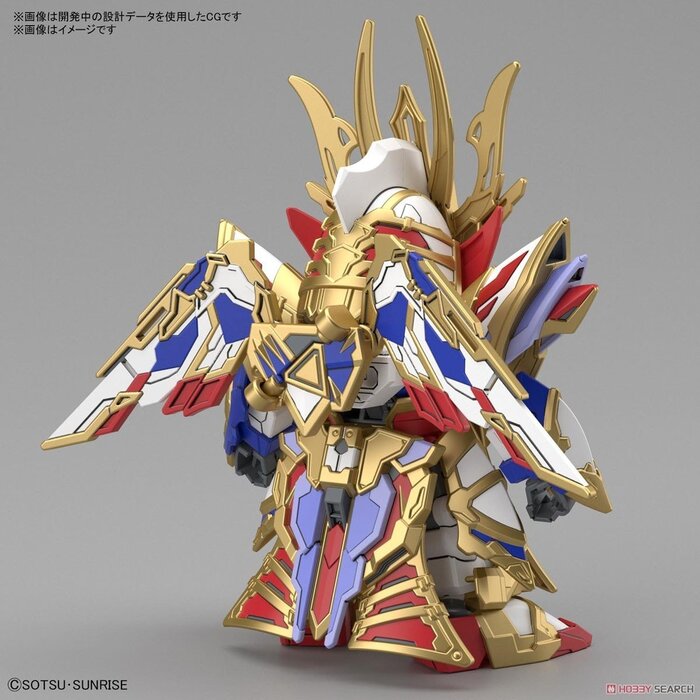 Bandai Gundam SDWH Heroes Cao Cao Wing Gundam Style Model Kit 08