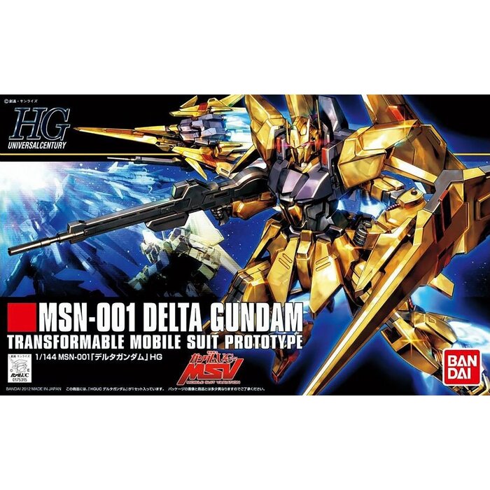 Bandai Gundam HGUC 1/144 MSN-001 Delta Gundam Model Kit 136