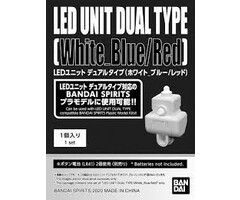Bandai Gundam Led Unit Dual Type White Blue / Red Model Kit