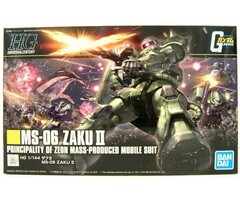 Bandai Gundam HGUC MS-06 Zaku II 1/144 Model Kit