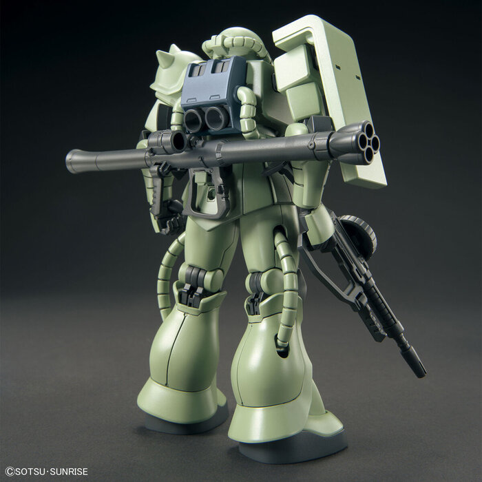 Bandai Gundam HGUC MS-06 Zaku II 1/144 Model Kit 241
