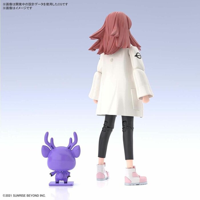 Bandai Kyoukai Senki HG Shishibe Shion Figure Rise Standard Model Kit