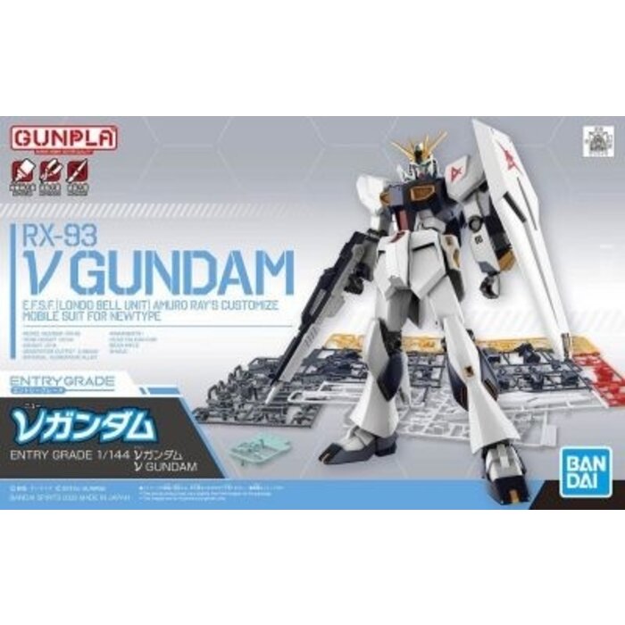 Bandai Gundam Entry Grade V Gundam 1/144 Model Kit